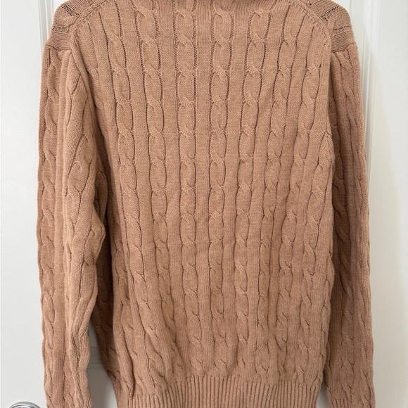 Polo by Ralph Lauren Women’s Brown Cable Knit Sweater - Picture 4 of 4